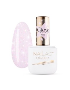 Rubber Base Glow Pink NaiLac 7ml - 1 - Glow Rubber Bases -