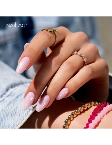 Rubber Base Glow Pink NaiLac 7ml - 5 - Glow Rubber Bases - 