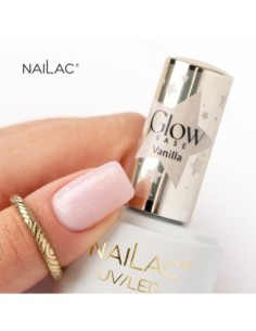 Rubber Base Glow Vanilla NaiLac 7ml - 1 - Glow Rubber Bases -  2