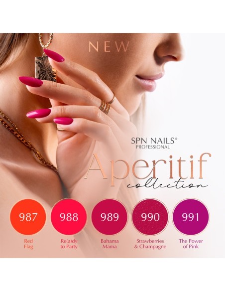 991 The Power of Pink UV LaQ 8ml - 15 - Aperitif collection -