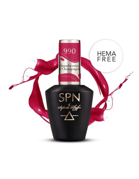 990 Strawberries & Champagne UV LaQ 8ml - 1 - Aperitif collection - 