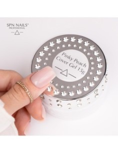 SPN - Pinky Peach Cover Gel 15g - 1 - Gel Method -  2
