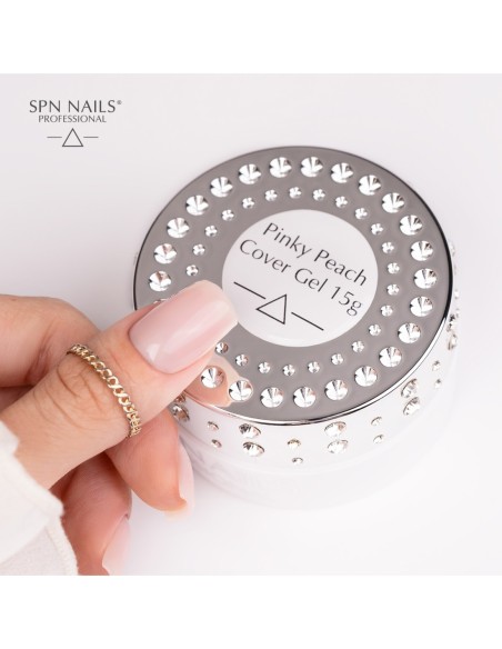 SPN - Pinky Peach Cover Gel 15g - 2 - Gel Method - 