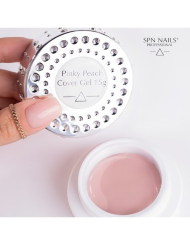 SPN - Pinky Peach Cover Gel 15g - 5 - Gel Method - 