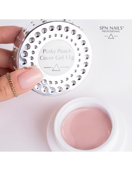 SPN - Pinky Peach Cover Gel 15g - 5 - Gel Method - 
