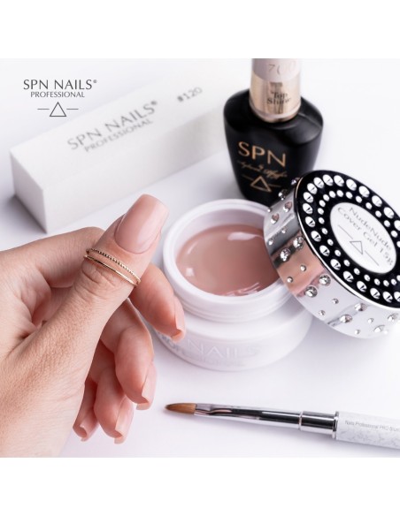 SPN - NudeNude Cover Gel 15g - 6 - Gel Method - 