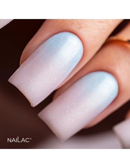 Hybrid top coat OpalX Blush Holo NaiLac 7ml - 10 - Tops and Bases - NaiLac -