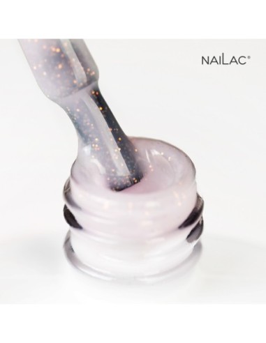 Hybrid top coat OpalX Top Milky Gold NaiLac 7ml - 3 - Tops and Bases - NaiLac - 