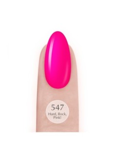547 Hard, Rock, Pink! UV LaQ 8ml - 1 - All Gel Polish Colours - SPN Nails -  2