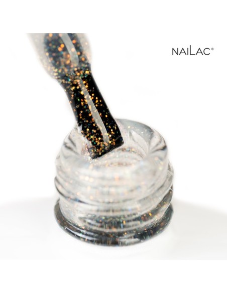 Hybrid top coat OpalX Top Gold NaiLac 7ml - 8 - Tops and Bases - NaiLac - 