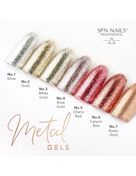 Metal Gel No.7 Rustic Gold - 7 - Categories - 