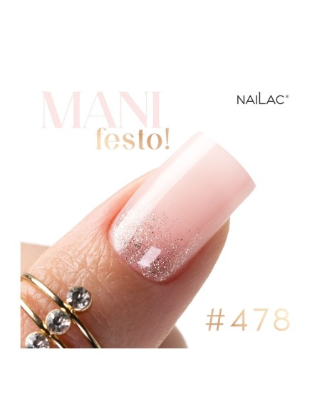 #478 Hybrid polish NaiLac 7ml - 3 - All Gel Polish Colours - NaiLac -  #478 Hybrid polish NaiLac 7ml - 3 - All Gel Polish Colours - NaiLac -