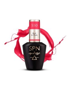 550 Red & Pink UV LaQ 8ml - 1 - All Gel Polish Colours - SPN Nails -