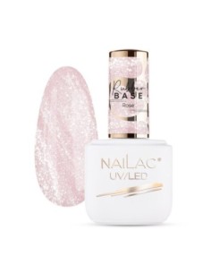 Rubber base Rose NaiLac 7ml