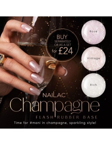 Champagne Rubber Base set