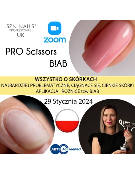 PRO Scissors with B!AB ZOOM course in polish