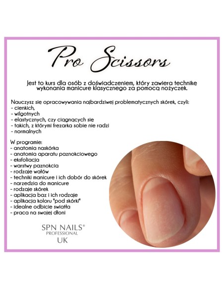 Deposit PRO Scissors & Project Builder Gel 2.0 course in polish - 2 - Book a Course -