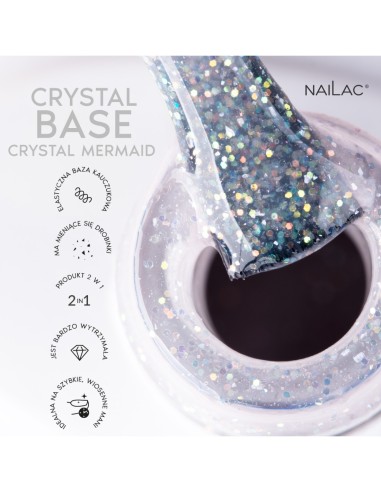 Crystal Princess NaiLac Rubber Base 7ml