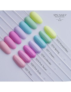 Colour chart milky display Watch me SPRING! Collection 2