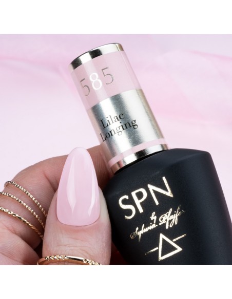 585 Lilac longing UV LaQ 8ml - 2 - All Gel Polish Colours - SPN Nails -  585 Lilac longing UV LaQ 8ml - 2 - All Gel Polish Colours - SPN Nails -