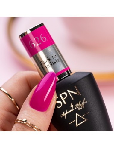 626 Back To Fuchsia UV LaQ 8ml - 2 - All Gel Polish Colours - SPN Nails -