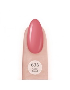 636 Coral Island UV LaQ 8ml - 1 - All Gel Polish Colours - SPN Nails -  2
