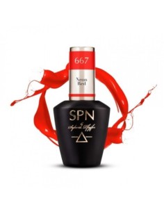 667 Neon Red UV LaQ 8ml - 1 - All Gel Polish Colours - SPN Nails -