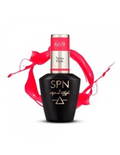 669 Neon Pink UV LaQ 8ml - 1 - All Gel Polish Colours - SPN Nails -