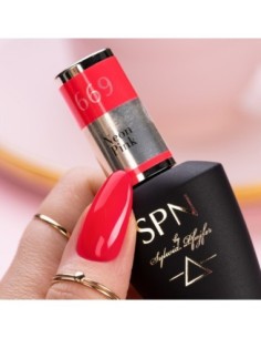 669 Neon Pink UV LaQ 8ml - 1 - All Gel Polish Colours - SPN Nails -  2