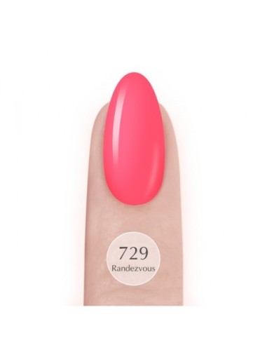 729 Rendezvous.. UV LaQ 8ml - 6 - All Gel Polish Colours - SPN Nails -