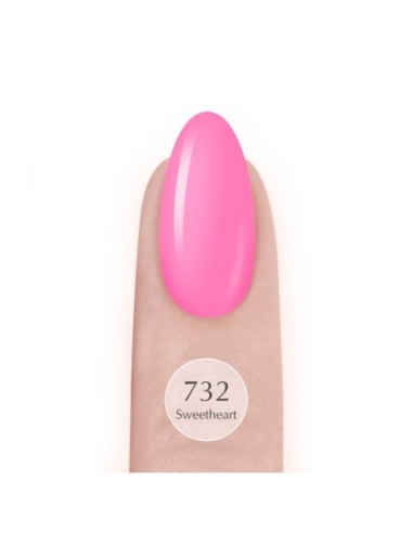 732 Sweetheart UV LaQ 8ml - 6 - All Gel Polish Colours - SPN Nails -
